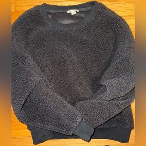 American eagle  Black Sherpa  Sweater